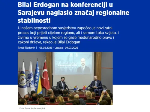 Bilal Erdogan u Sarajevu 