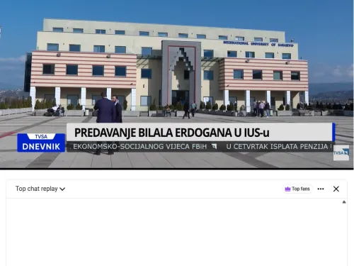 Bilal Erdogan u Sarajevu 